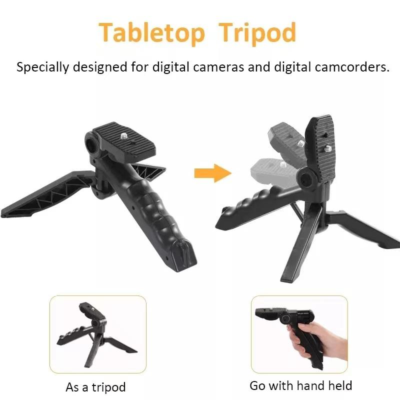 All-in-One Vlogging Kit, Wireless Remote, Microphone,  Table Tripod & LED Lights for complete Vlogging Experience, Content Creation, Podcasting, Broadcasting