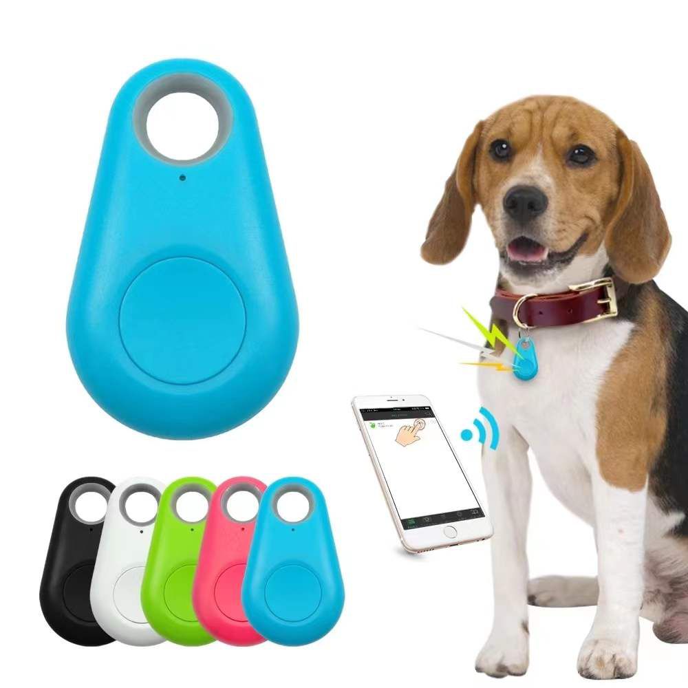 A Smart Bluetooth Tracker, Water Droplets Design, Multicolor for finding and locating items with Anti-Lost Alarm Sensor. Remote device locator for Kids, Phone, Car, Wallet, Luggage, Pet, Handbag and other items.